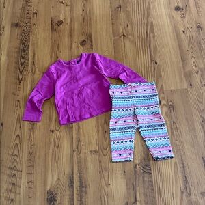 The Children's Place Pink and Patterned Kids Matching Set